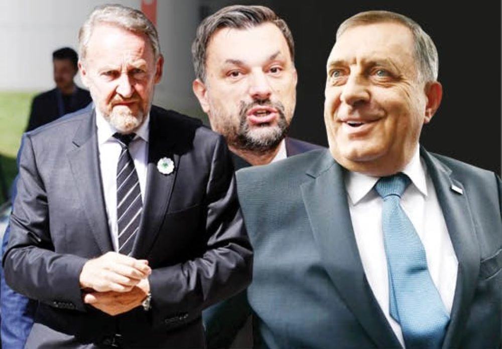 Dodik se neće povući, Izetbegović kompletira Konakovićev kriminalni dosje!